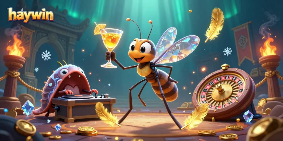 Experience thrilling gameplay at haywin with vibrant casino characters celebrating winning moments.