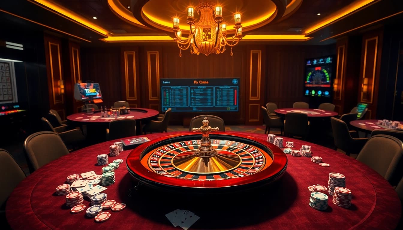 Experience the excitement of gambling at https://nhacaiuytinvl.com/ with vibrant casino visuals.