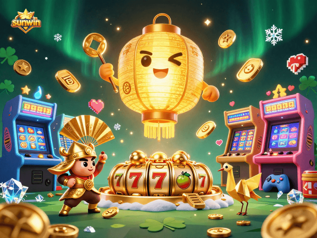 Experience lively slots with sunwin's golden lantern spirit lighting up the casino atmosphere.