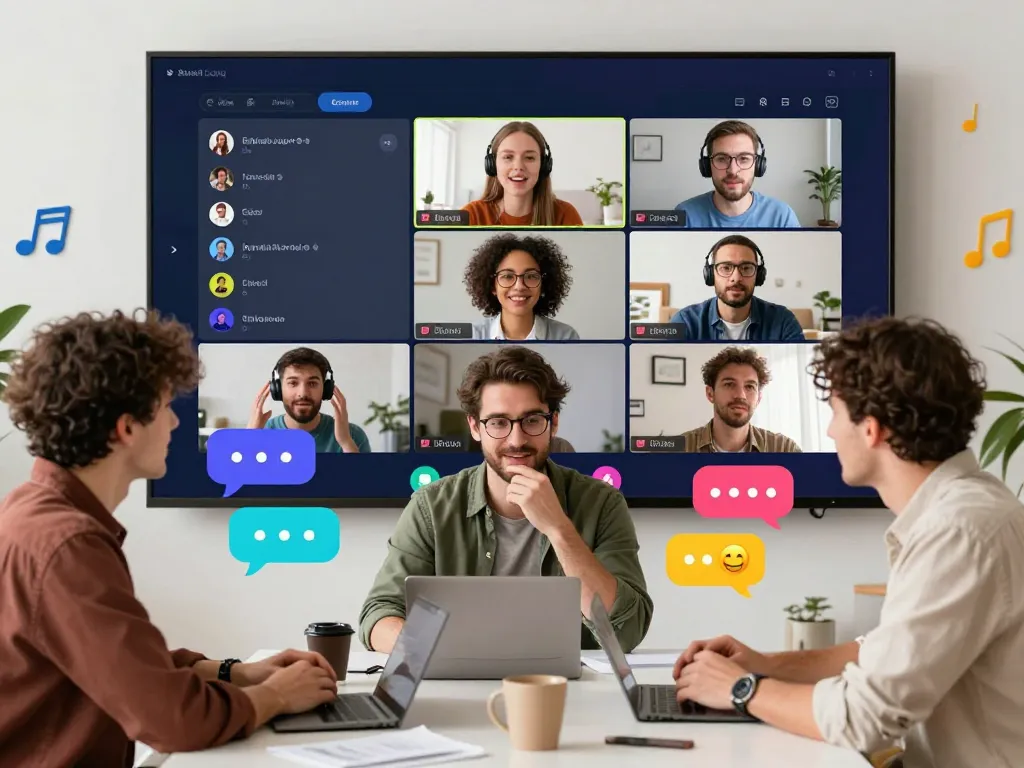 Engaging sex chat scene showcasing lively discussions on a vibrant virtual platform.