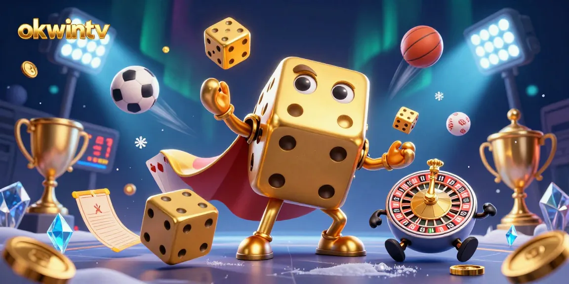 Engage with exciting live sports betting and streaming on okwintv, featuring dynamic sports elements.