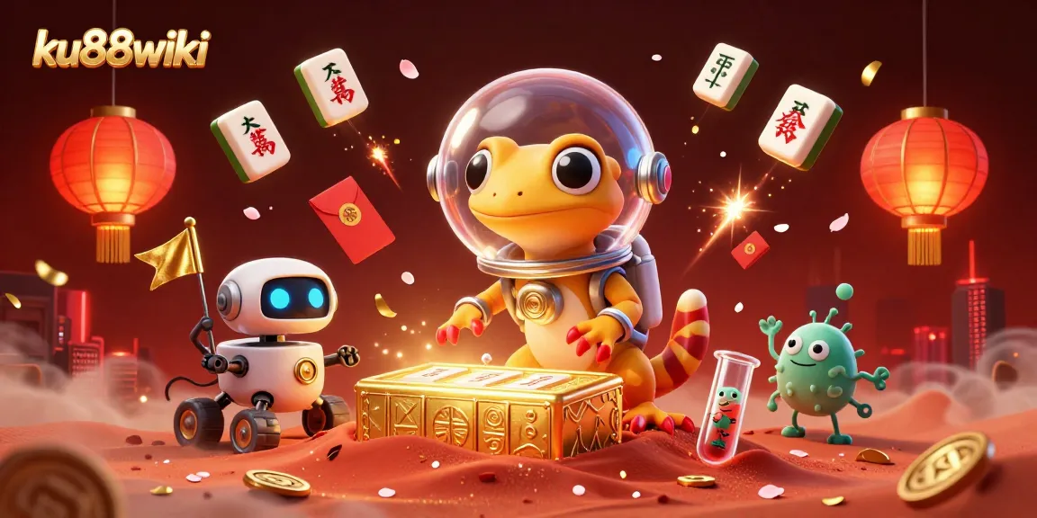 Play exciting games with ku88wiki at this vibrant casino scene, featuring rich colors and engaging elements.