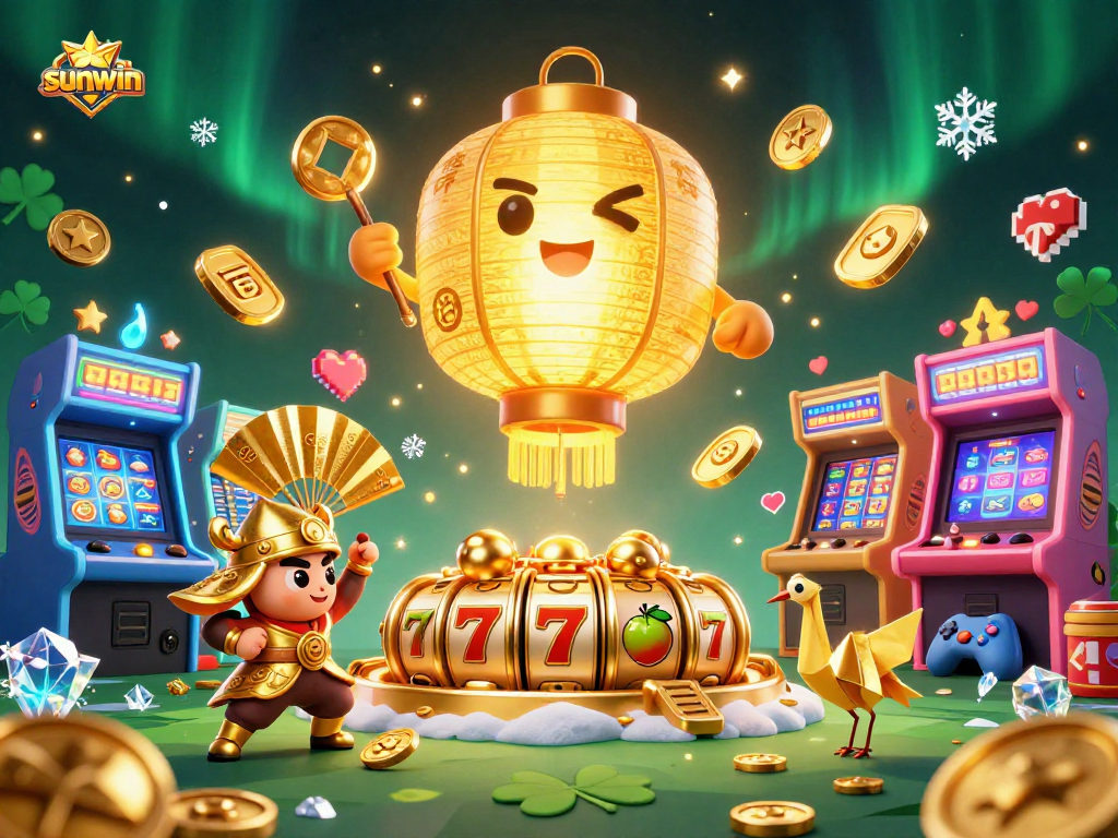 Experience lively slots with sunwin's golden lantern spirit lighting up the casino atmosphere.