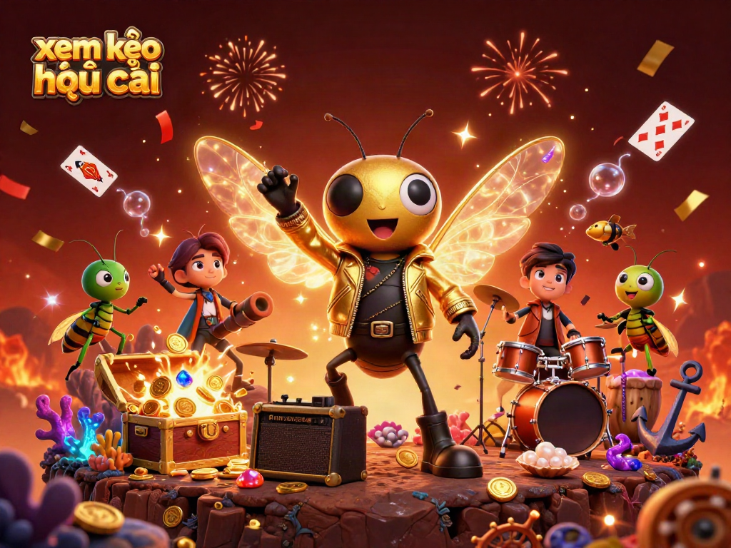 Engage with xem kèo nhà cái through a vibrant betting-themed 3D celebration illustration.