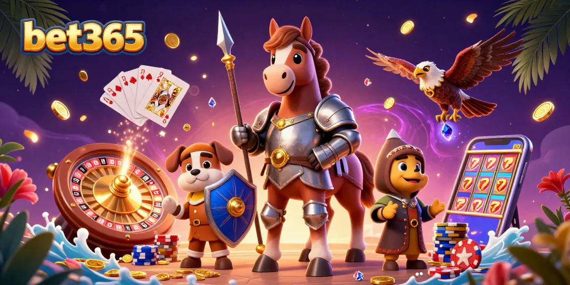 Engage with bet365's exciting online gaming experience featuring dynamic casino elements.