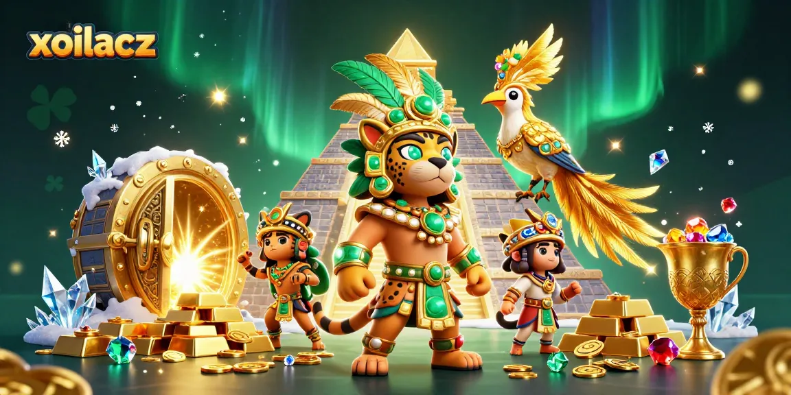 Experience thrilling gameplay at xoilacz with vibrant 3D illustrations bursting with treasure and excitement.