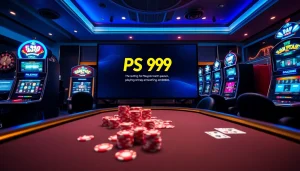 Experience the thrill of PS 99 with luxurious casino features and engaging betting action.