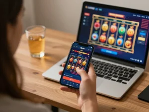 Engaging gameplay on the Trang chủ ALO8 mobile app, highlighting exciting slot game action.