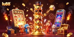 Experience thrilling gameplay at lu88 with an explosive jackpot and vibrant casino atmosphere.