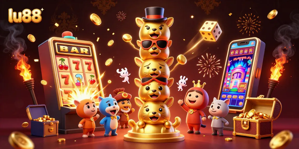Experience thrilling gameplay at lu88 with an explosive jackpot and vibrant casino atmosphere.