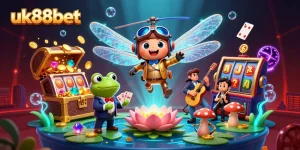 Immerse yourself in the excitement at uk88bet with lively casino action featuring dragonfly pilots and vibrant games!